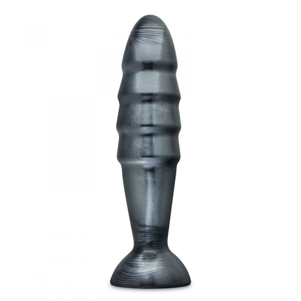 Анальные игрушки - Большая анальная пробка JET DESTRUCTOR CARBON METALLIC BLACK 1
