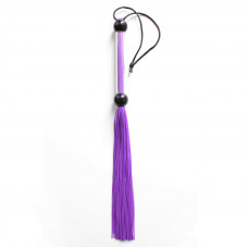 Кнут фиолетовый, ручка из шариков FLOGGER, 39 см