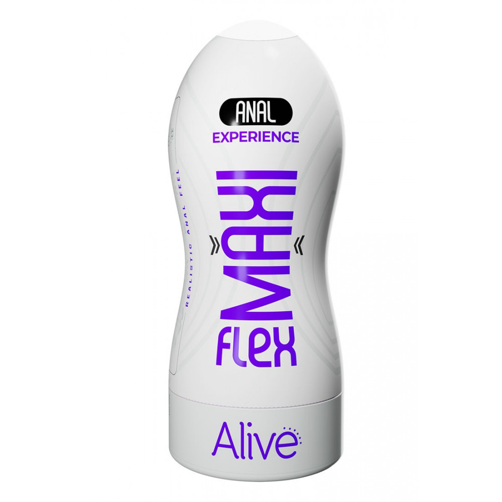 Секс игрушки - Мастурбатор в колбе Alive Maxi Flex с анальным отверстием 4