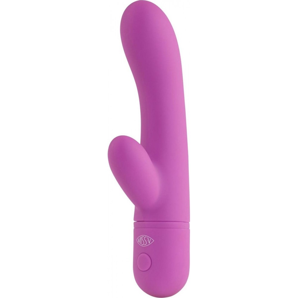 Вибратор-кролик - Вибратор-кролик Babe Pretty Violet Miss V, фиолетовый 3