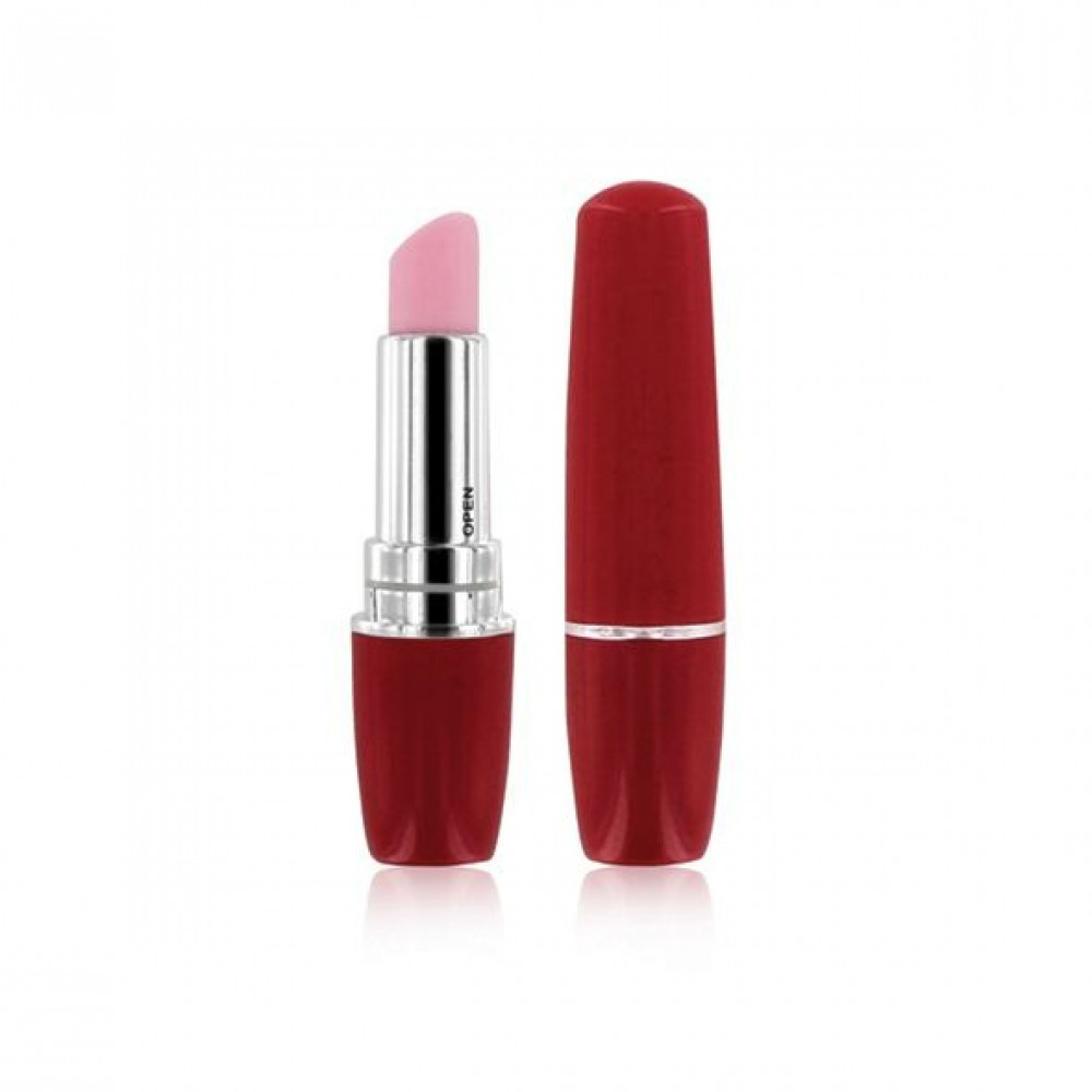 Секс игрушки - Набор в сумочке вибратор-помадка, перышко и маска Rianne S Essentials Kit d'Amour Roze/Goud 2