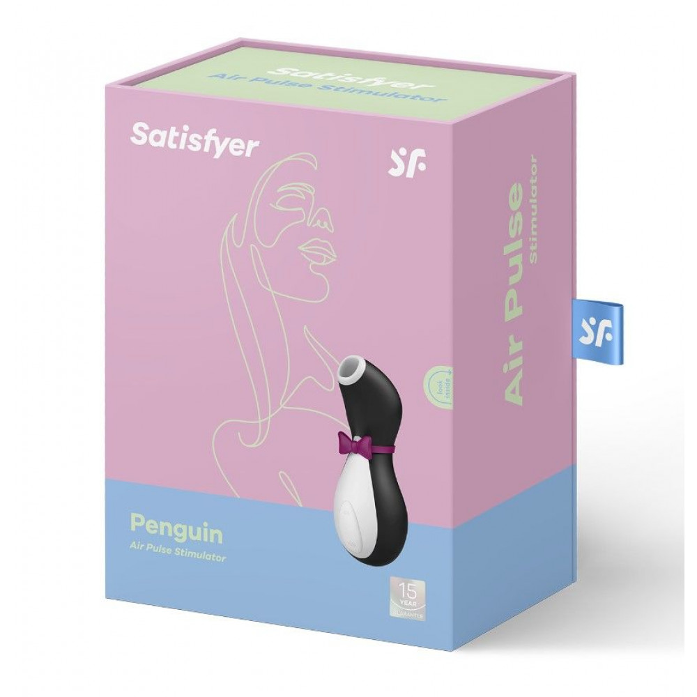 Вибраторы вакуумные - Вакуумный клиторальный стимулятор Satisfyer Penguin 1