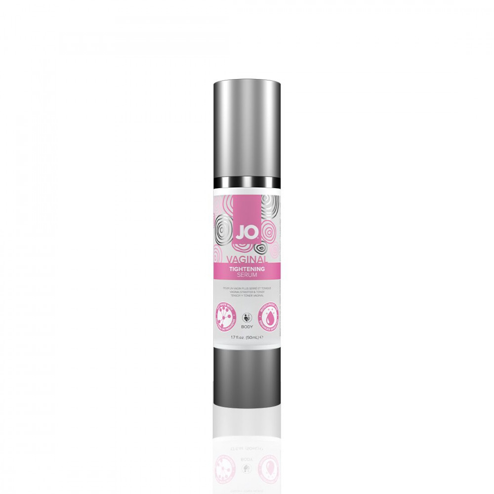 Смазки для женщин - Гель для сужения влагалища System JO Vaginal Tightening Serum (50 мл) с охлаждающе-вибрирующим эфф.