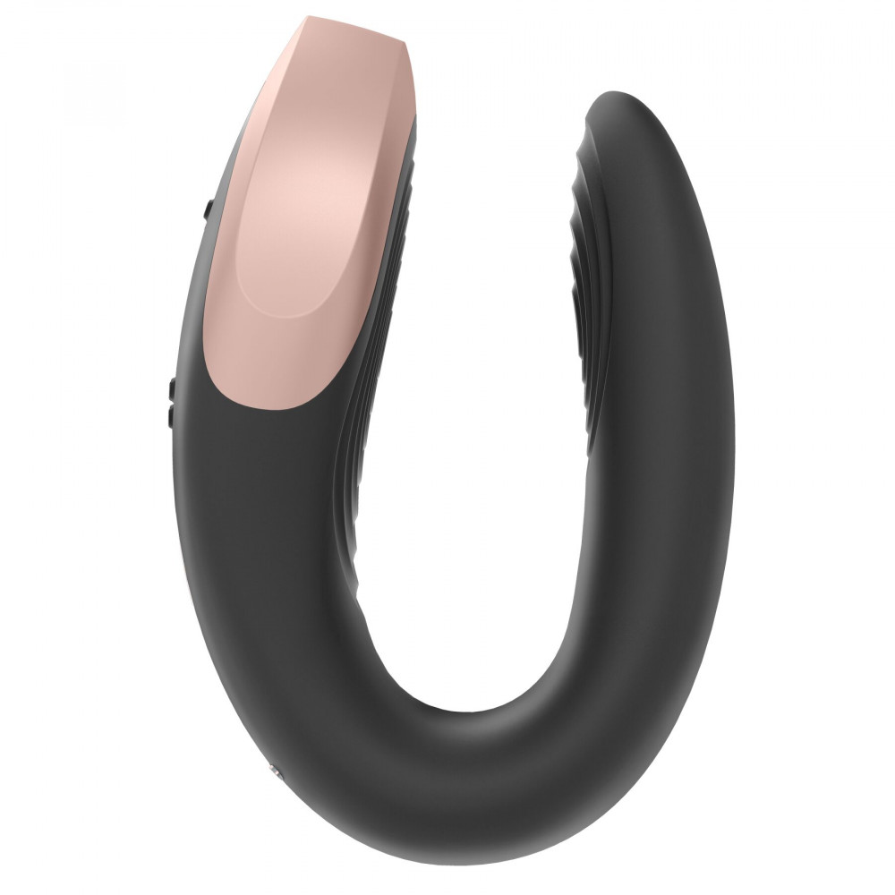Вибраторы для пар - Смарт-вибратор для пар Satisfyer Double Love (Black) 5