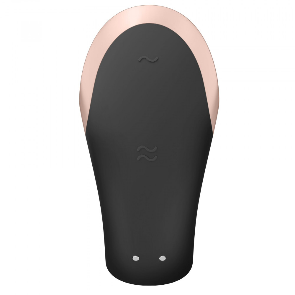 Вибраторы для пар - Смарт-вибратор для пар Satisfyer Double Love (Black) 4