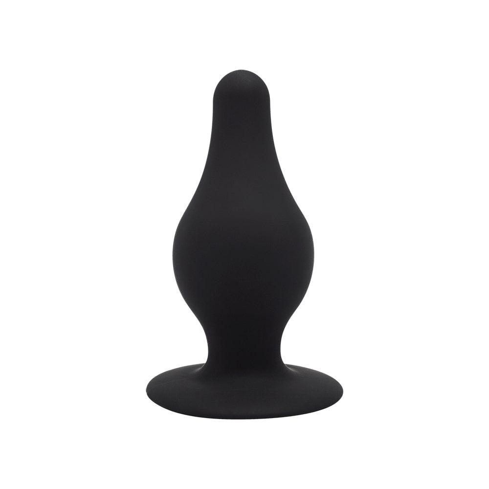 Анальная пробка - Анальная пробка SilexD (Model 2 size S) двухслойная, силикон+Silexpan, диаметр 3,4см