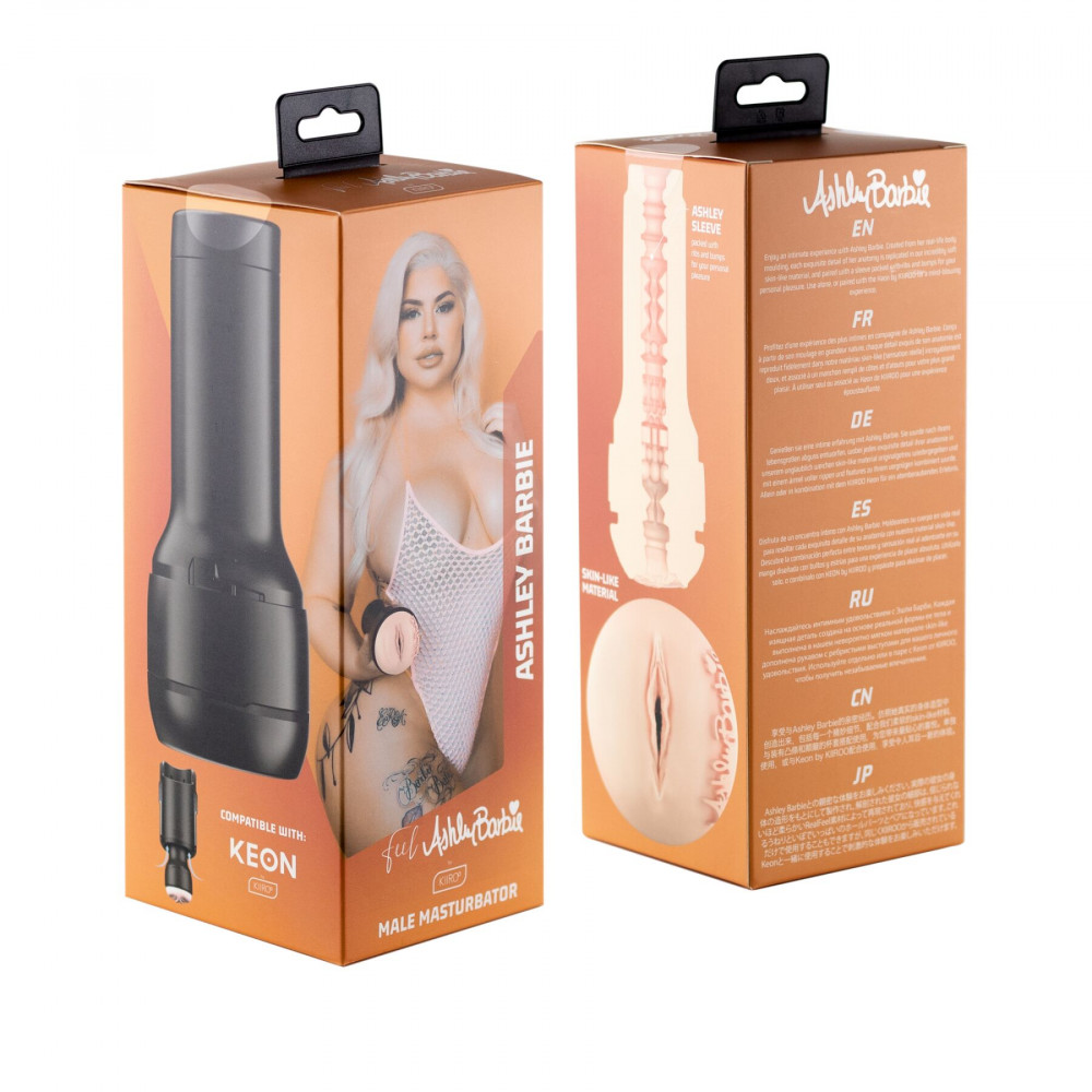 Мастурбаторы вагины - Мастурбатор Kiiroo Feel Ashley Barbie, копия вагины порнозвезды 8