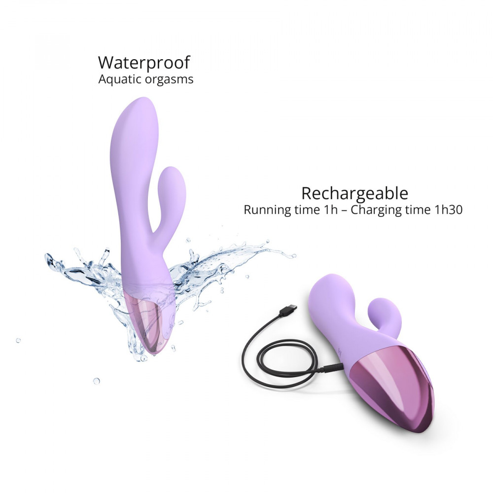 Вибратор-кролик - Вибратор-кролик Love To Love FUNKY BUNNY - VIVA MAUVE 3
