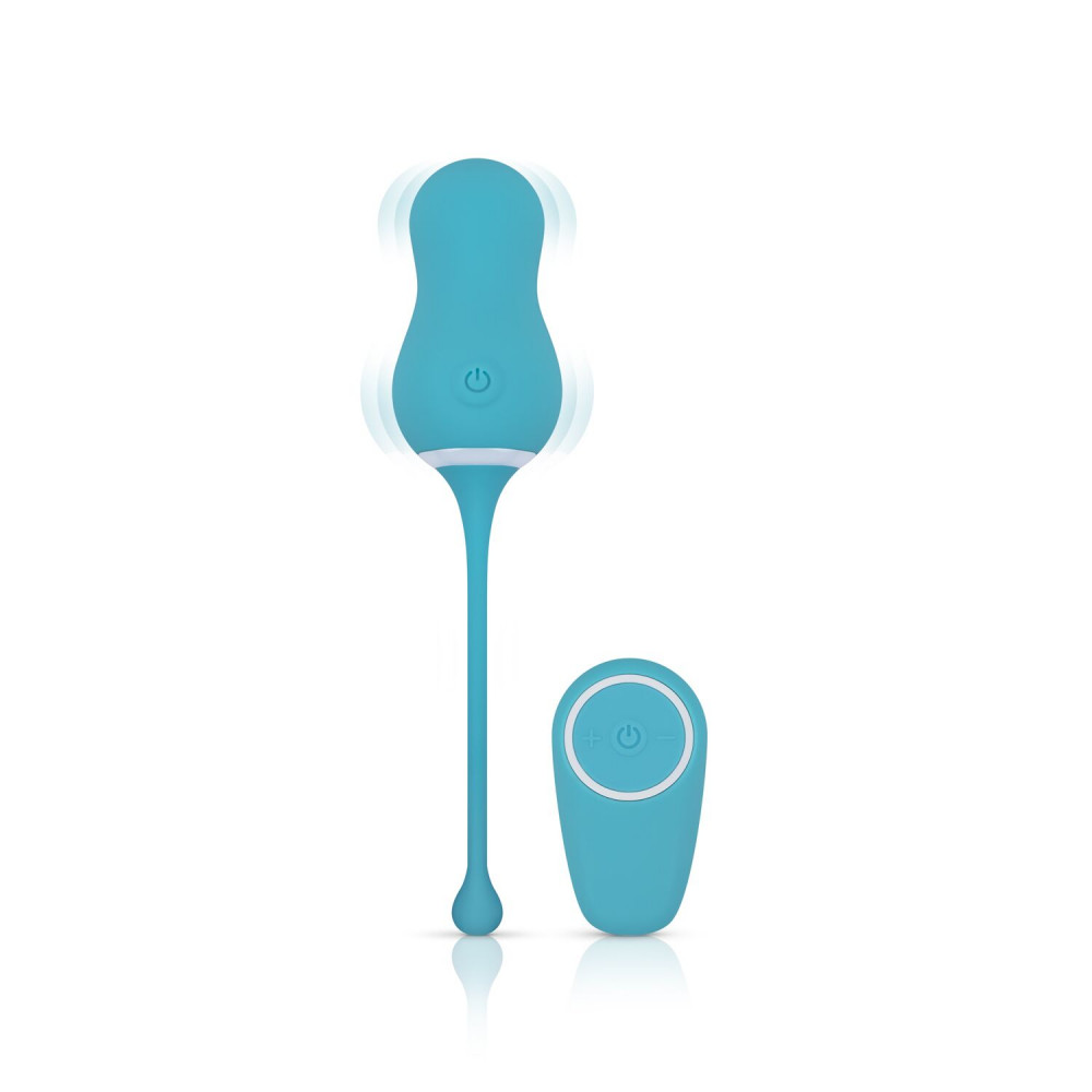 Виброяйцо - Виброяйцо Cala Azul - Elena Vibrating Egg With Remote Control 11