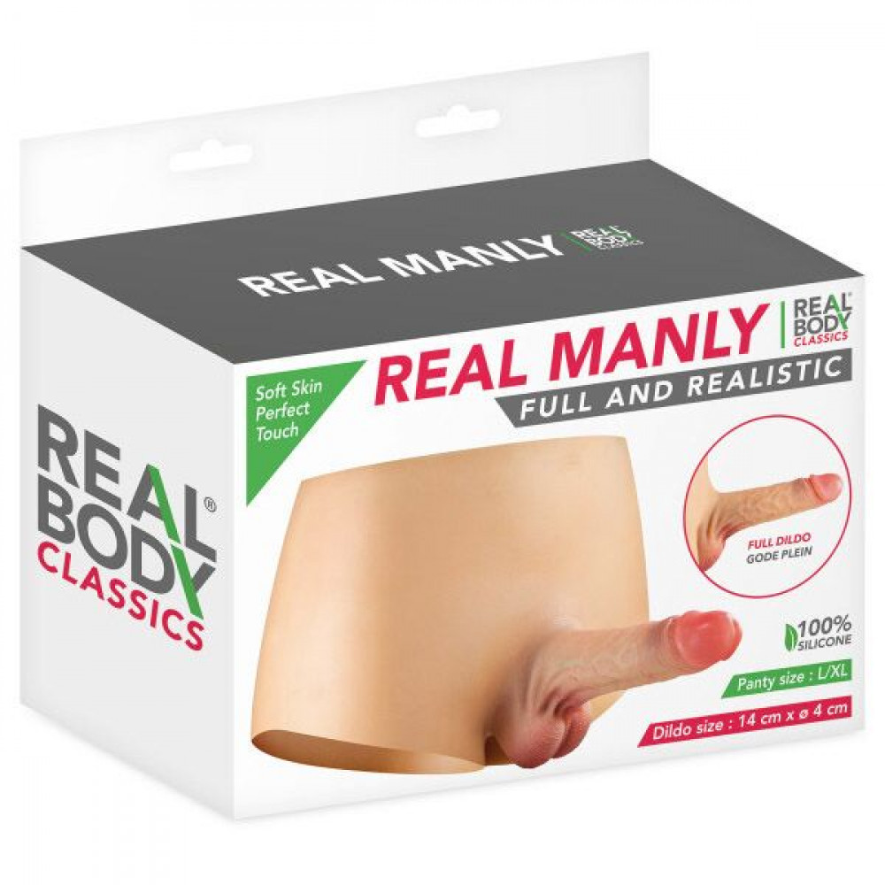 Фаллопротезы   - Страпон Real Body — Real Manly full and realistic L/XL 4