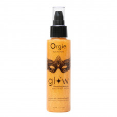 Масло-шиммер для тела Orgie – Glow Shimmering Body Oil (110 мл), чувственный аромат, увлажнение