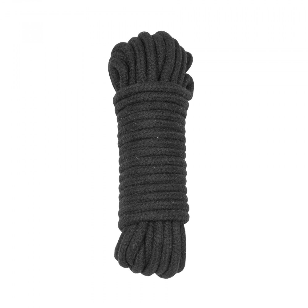 Наручники, веревки, бондажы, поножи - Веревка для шибари Punishment - Bondage Rope – Black
