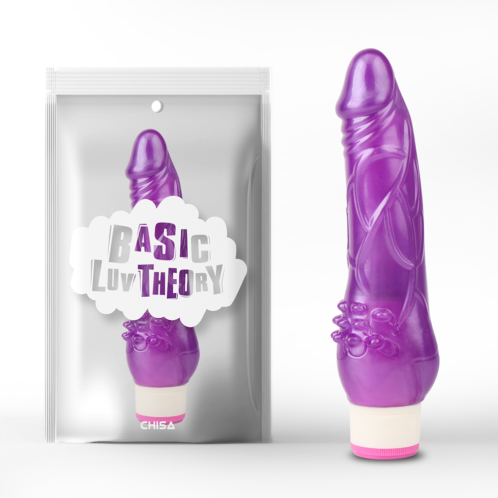 Секс игрушки - Вибратор Basic Luv Theory Beginner Rider-Purple Chisa 20,5 см