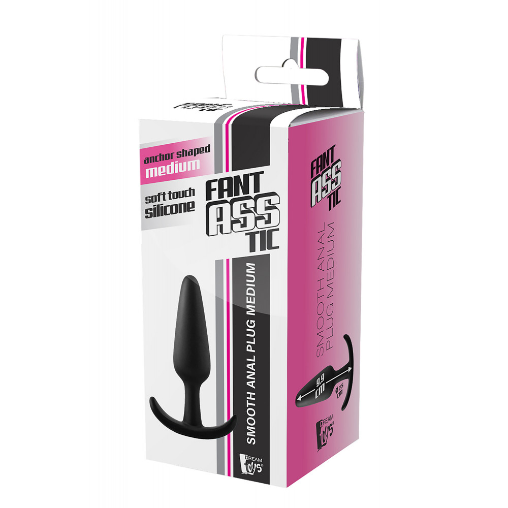 Анальная пробка - Анальный плаг Dream Toys Fantasstic Plug Medium 1