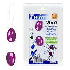 Анальные шарики BAILE - TWINS BALL, BI-014036-2