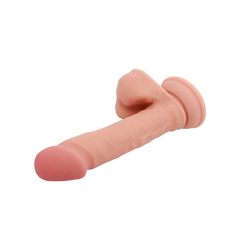 Секс игрушки - Фаллоимитатор из жидкого силикона Chisa Pure Naturally 7.6 на присоске, бежевый 3