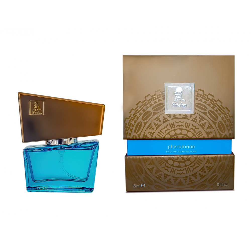 Парфюмерия - Духи с феромонами мужские SHIATSU Pheromone Fragrance men lightblue 15 ml 3
