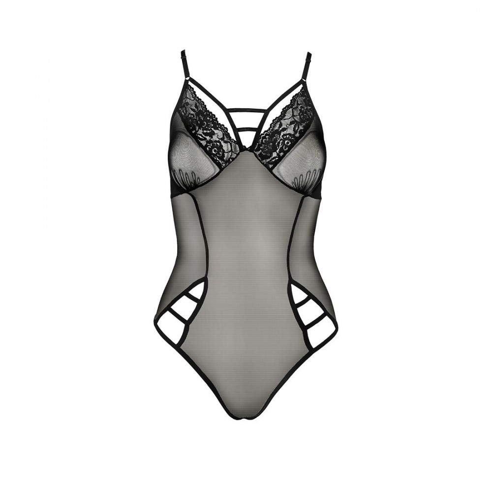 Эротическое боди - Боди MELANIA BODY black XXL/XXXL - Passion 3
