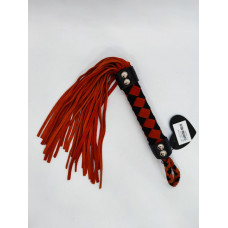 Флоггер DS Fetish Leather flogger M orange