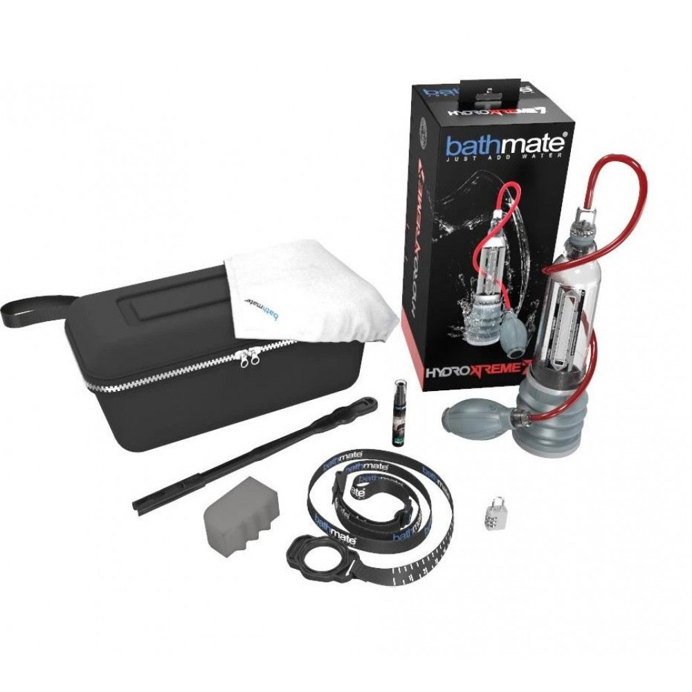 Гидропомпы - Гидропомпа Bathmate HydroXtreme 7 (X30), для члена длиной от 12,5 до 18см, диаметр до 5см 2