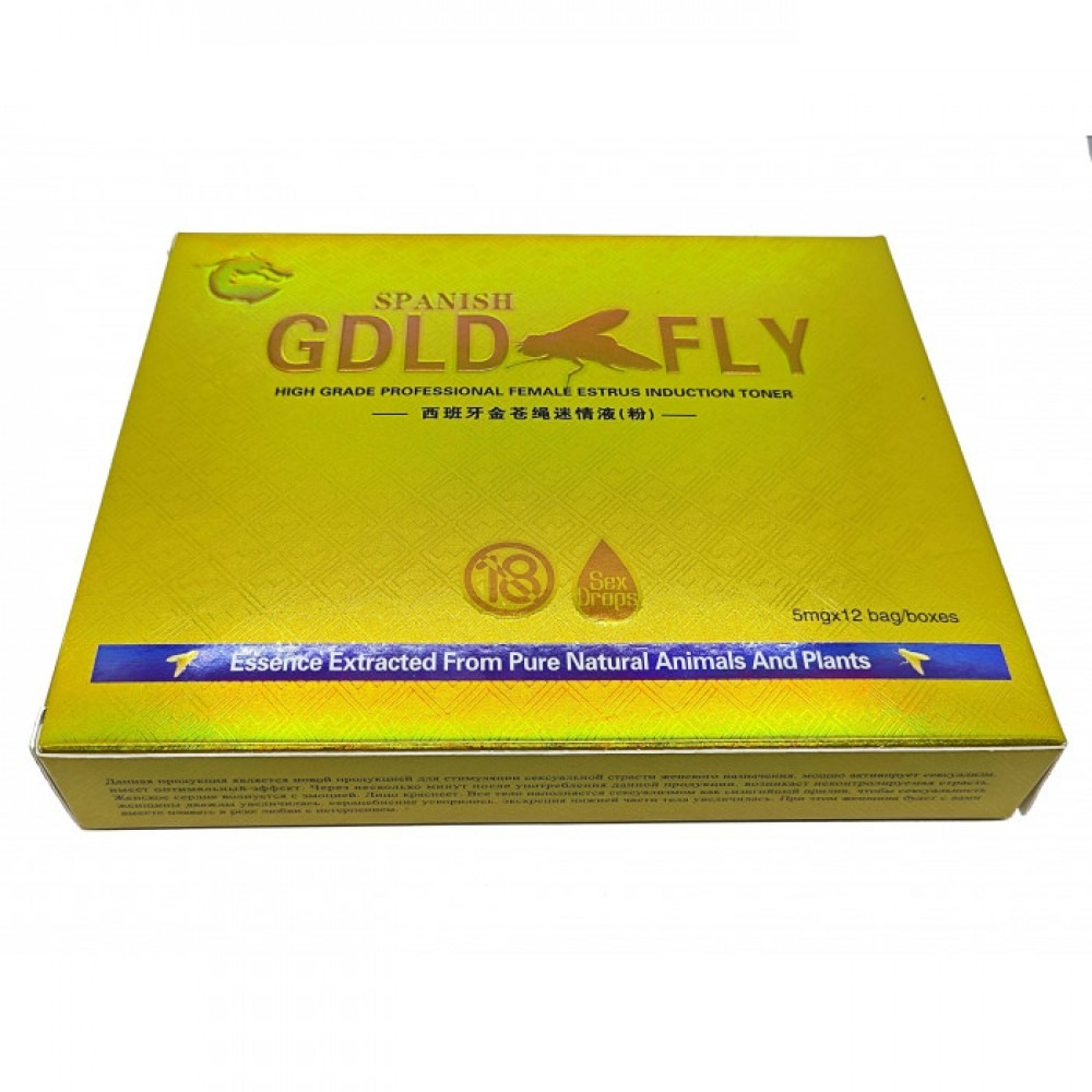 Возбуждающие капли - Капли возбуждающие Gold fly (цена за стик) 1
