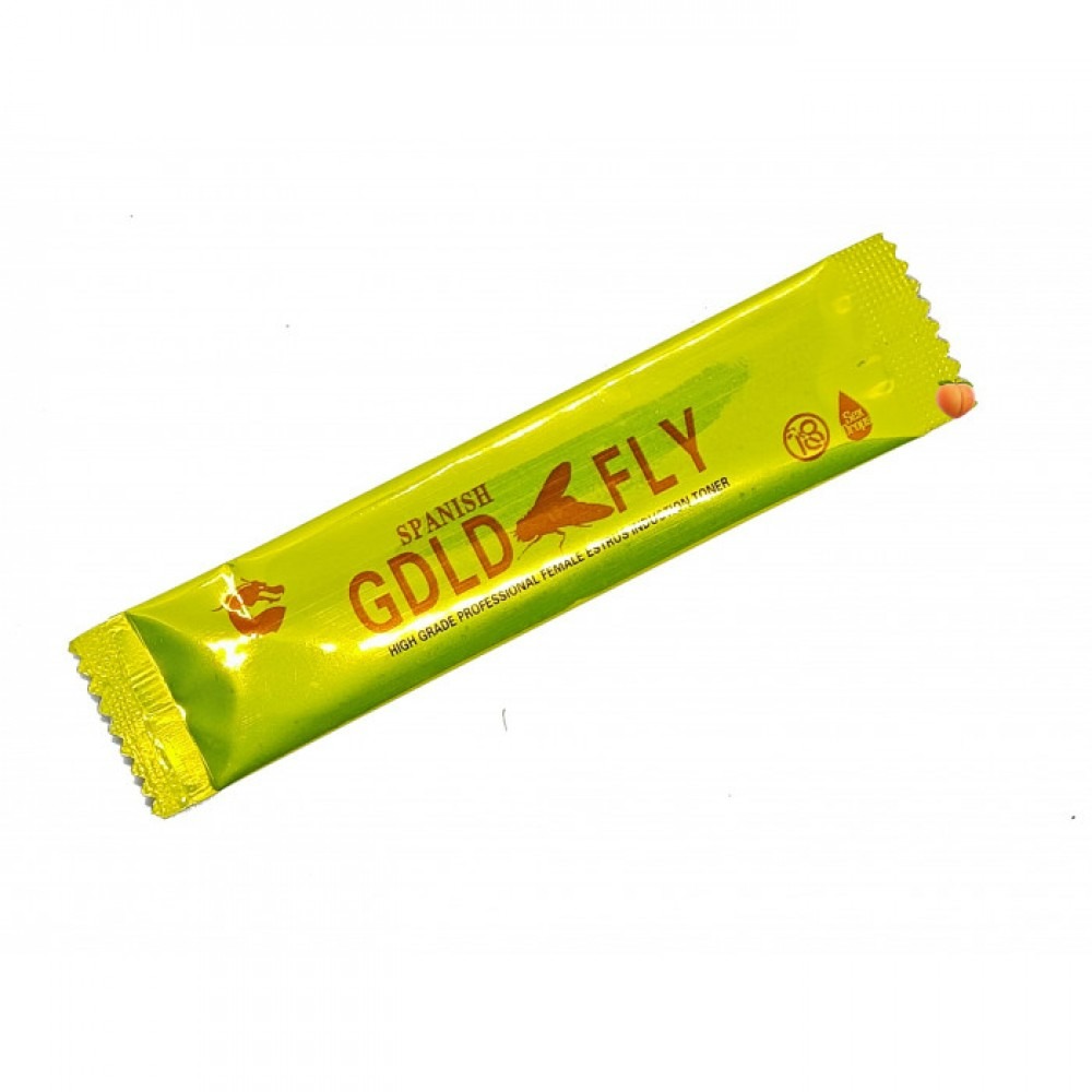 Возбуждающие капли - Капли возбуждающие Gold fly (цена за стик)