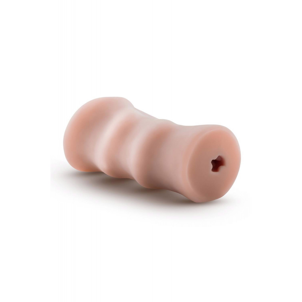 Секс игрушки - Мастурбатор Анус реалистичный Blush Enlust Cassie с вибрацией, бежевый 1