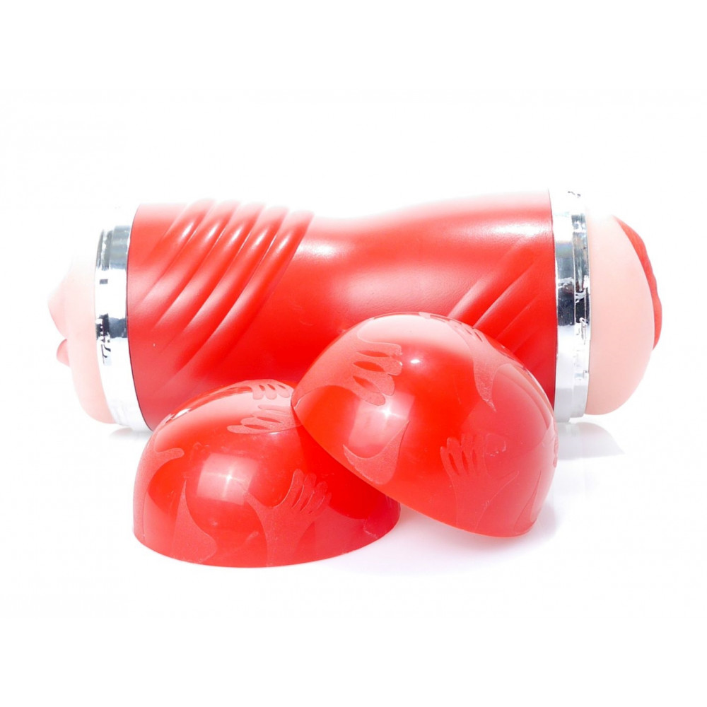 Мастурбаторы вагины - Мастурбатор с двумя входами BOSS CLEO Double Delight 3.0, BS2600133 9