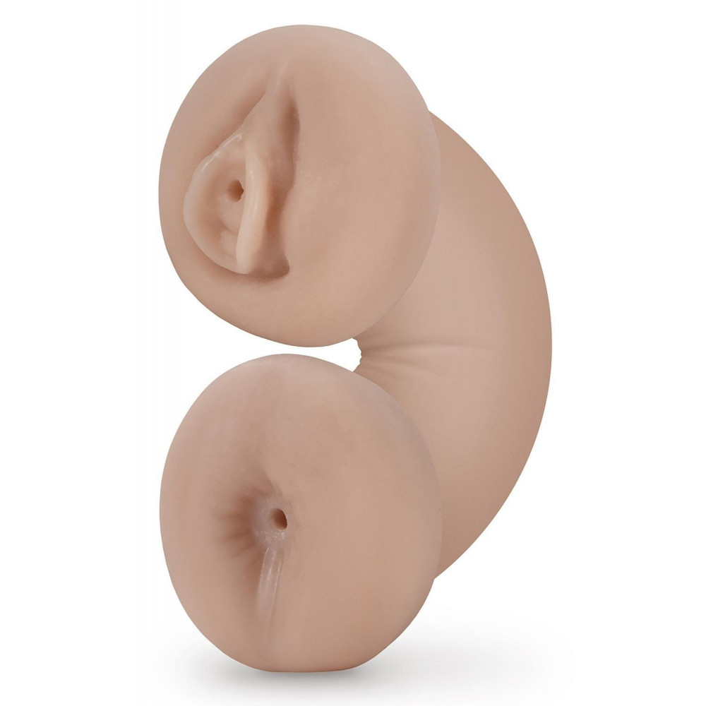 Секс игрушки - Мастурбатор вагина и анус Blush Enlust Tasha иллюмистентные, бежевый