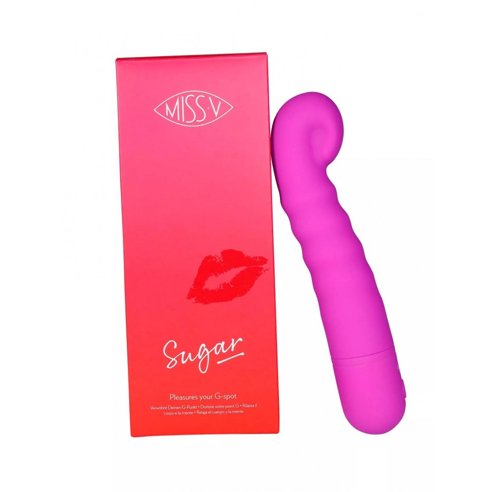 Стимулятор точки G - Вибратор для точки G Sugar Pretty Violet Miss V, фиолетовый