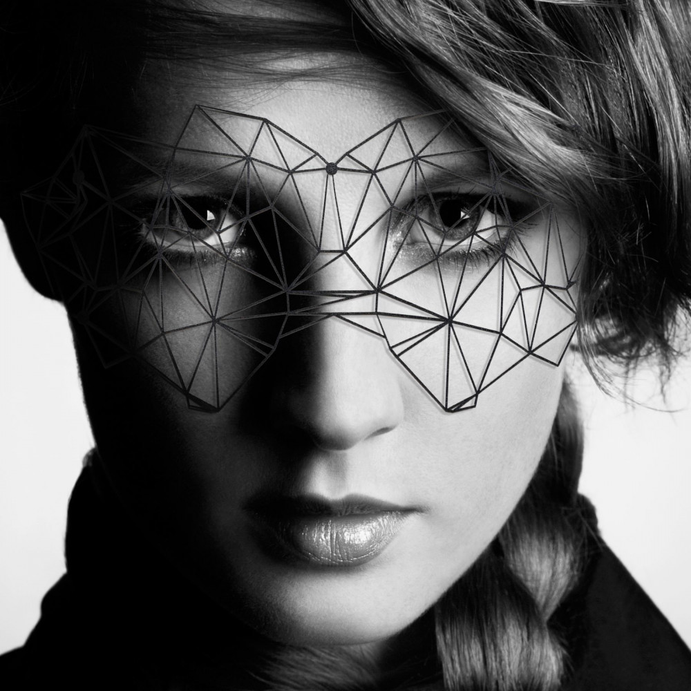 Маски - Маска на лицо Bijoux Indiscrets - Kristine Mask, виниловая, клеевое крепление, без завязок 1