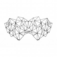 Маска на лицо Bijoux Indiscrets - Kristine Mask, виниловая, клеевое крепление, без завязок