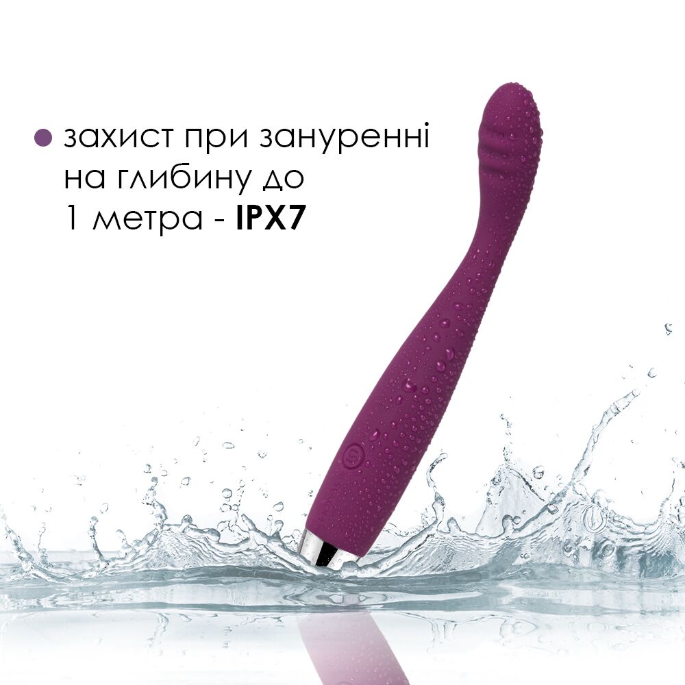 Стимулятор точки G - Тонкий вибратор точки G Svakom Cici Violet 4