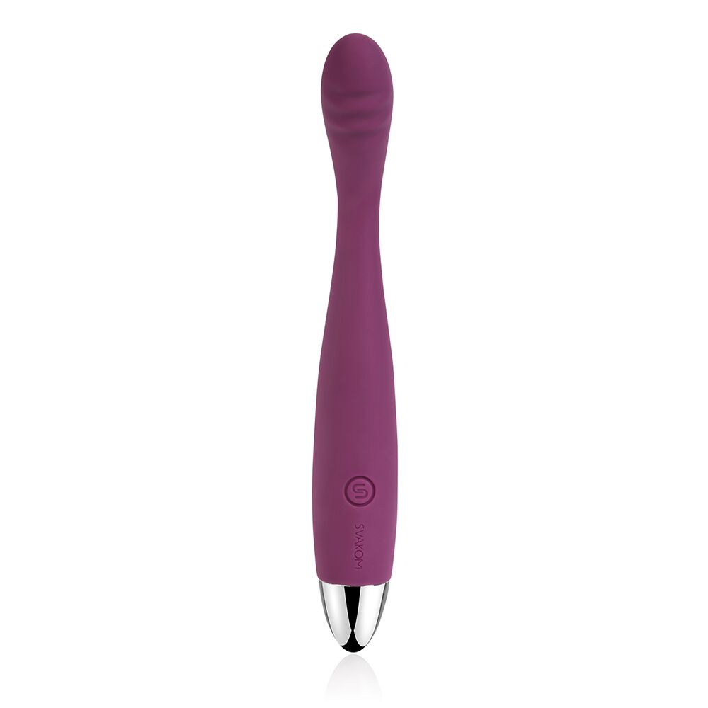 Стимулятор точки G - Тонкий вибратор точки G Svakom Cici Violet