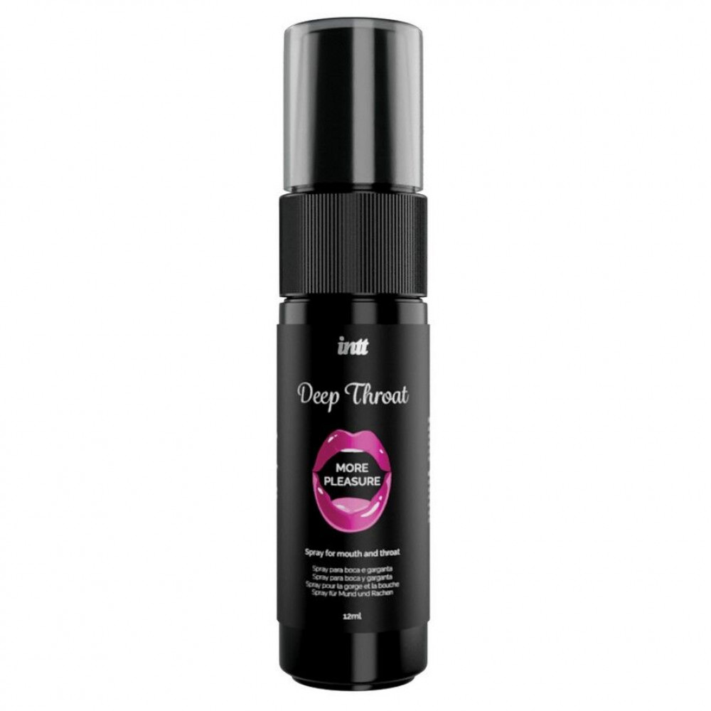 Стимулирующие средства и пролонгаторы - Спрей для глубокого минета Intt Deep Throat Oral Spray (12 мл)