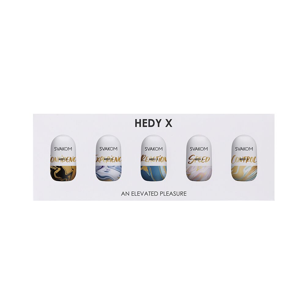 Мастурбатор - Набор яйц-мастурбаторов Svakom Hedy X- Mixed Textures
