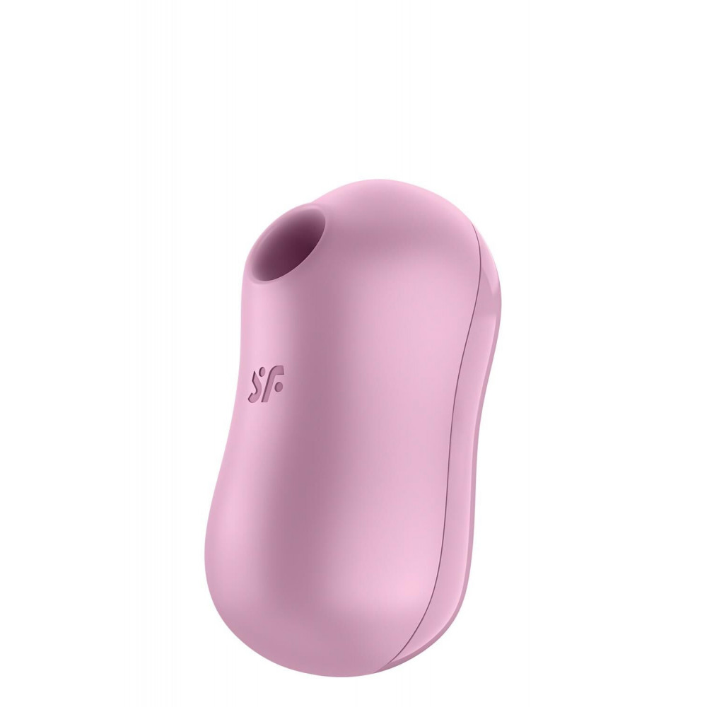Вибраторы вакуумные - Вакуумный стимулятор с вибрацией Satisfyer Cotton Candy Lilac