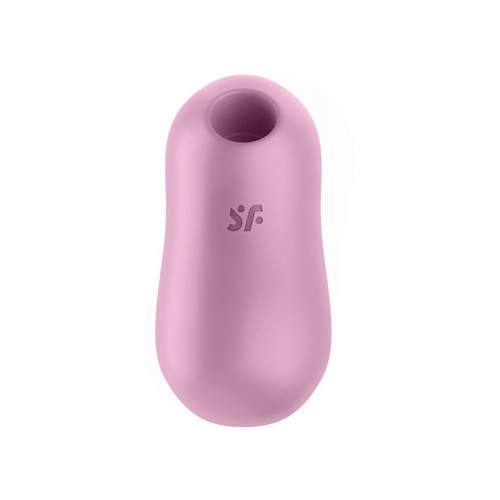Вибраторы вакуумные - Вакуумный стимулятор с вибрацией Satisfyer Cotton Candy Lilac 5