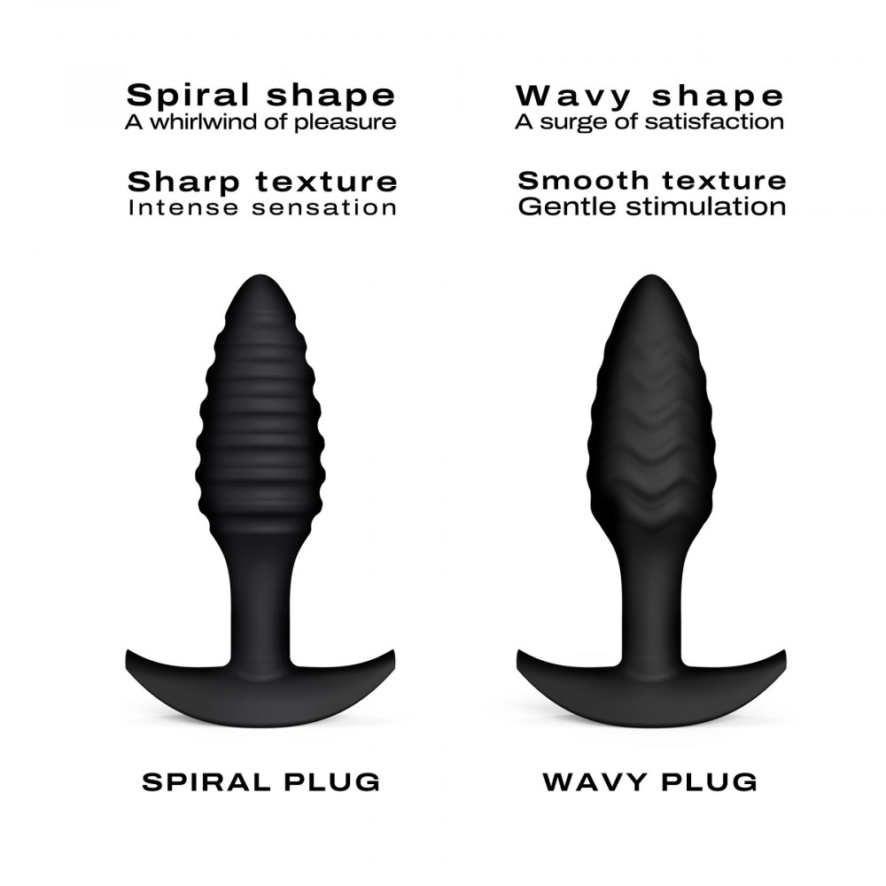 Анальная пробка - Анальная пробка Dorcel WAVY PLUG, диаметр 3 см, силикон 3
