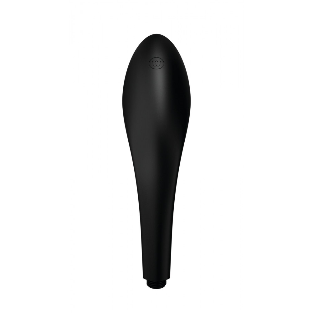 Вибромассажеры - Насадка-стимулятор для душа 2в1 Womanizer Wave Black, массажер для интимных зон 9