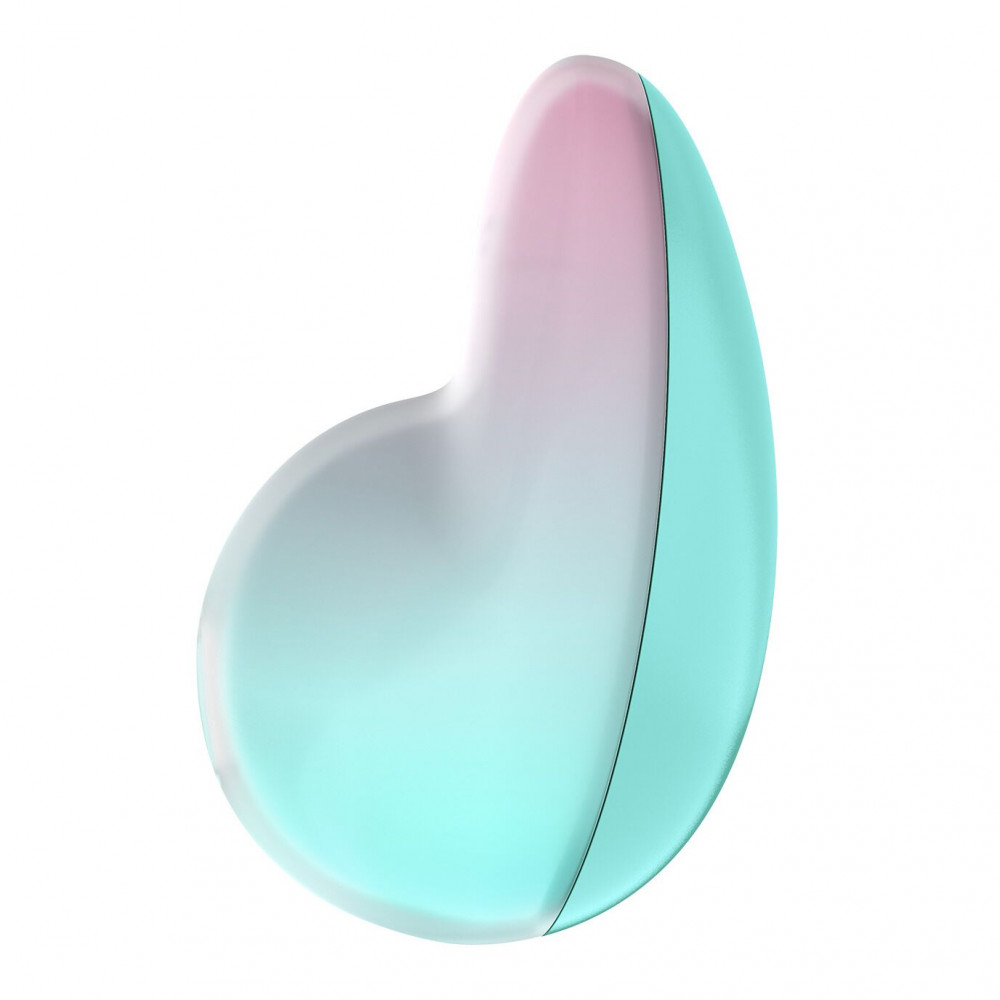 Вибраторы вакуумные - Вакуумный вибратор Satisfyer Pixie Dust Mint/Pink 2
