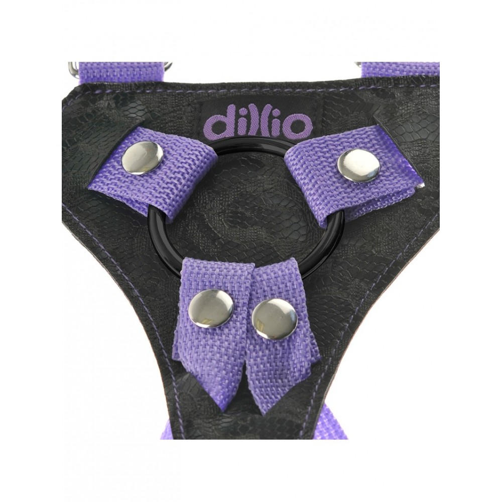 Секс игрушки - Страпон на ремнях Dillio 7 Strap-On Suspender Harness 1