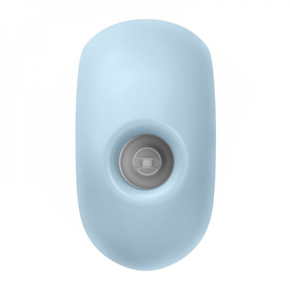 Вибраторы вакуумные - Вакуумный клиторальный стимулятор с вибрацией Satisfyer Sugar Rush Blue 2