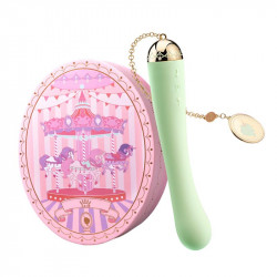 Вибратор для точки G с подключением к телефону ZALO Momoko Melon Green