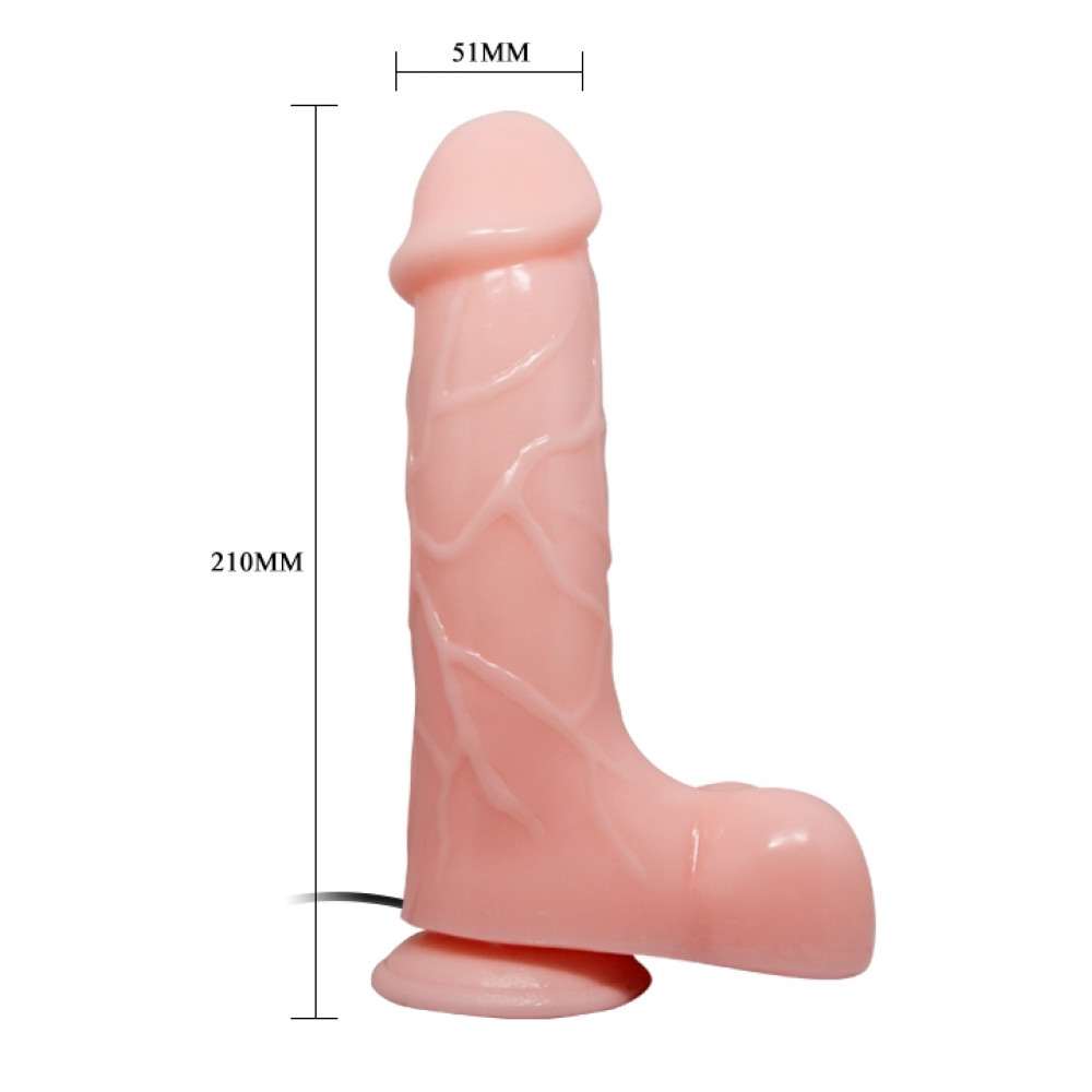 Вибратор - Вибратор на присоске BAILE - Barbara Multi-speed vibration, BW-008073ZSY 4