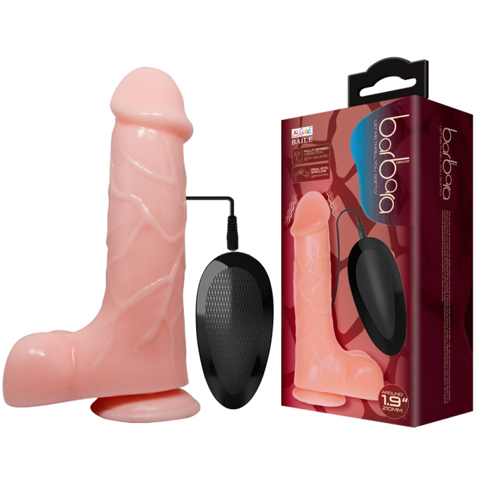 Вибратор - Вибратор на присоске BAILE - Barbara Multi-speed vibration, BW-008073ZSY