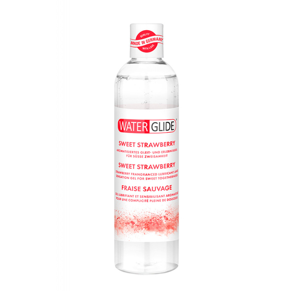  - Лубрикант с ароматом клубника WATERGLIDE SWEET STRAWBERRY. 300 мл