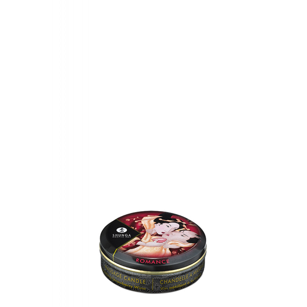 Массажные свечи - Свеча для массажа MASSAGE CANDLE SPARKLING STRAWBERRY, 30 мл 2