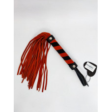 Флоггер DS Fetish Leather flogger M orange