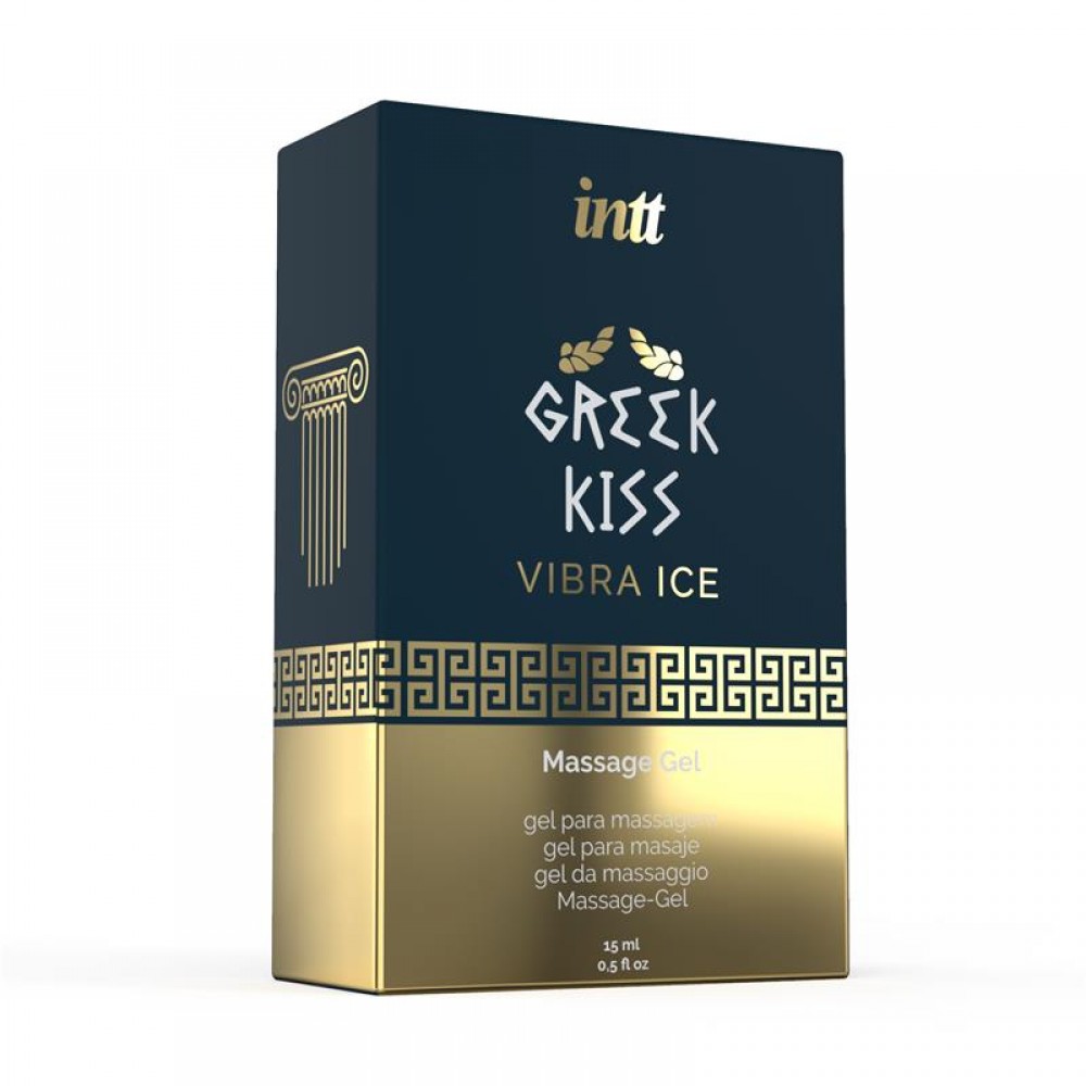 Анальные смазки - Гель для римминга (анилингуса) и анального секса Intt Greek Kiss с вибрацией 7